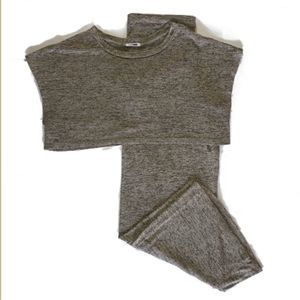 “Netflix & Chill” Matching Set In Khaki